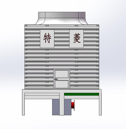 方型逆流式冷却塔技术参数