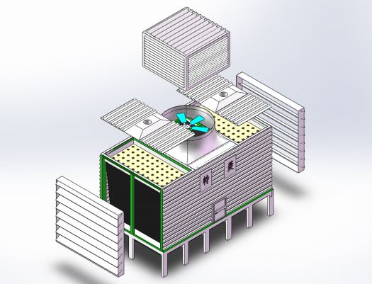 超低噪声冷却塔选型